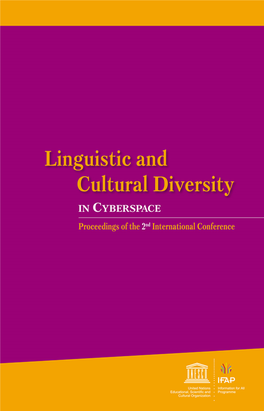 Linguistic and Cultural Diversity in Cyberspace