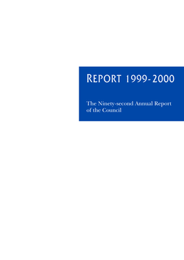 Report 1999-2000