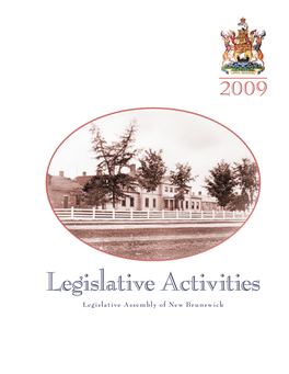 Legislative Activities 2009