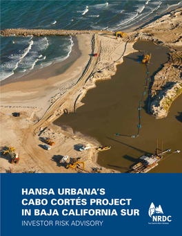 Hansa Urbana's Cabo Cortés Project in Baja California