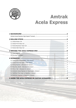 Amtrak Acela Express