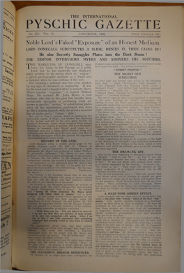 International Psychic Gazette V21 N230 Nov 1932