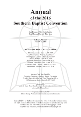 2016 Southern Baptist Convention