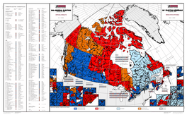 Map of Canada, Official Results of the 39Th General Election – PDF Format