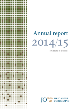 Annual Report for the Period 2014/15