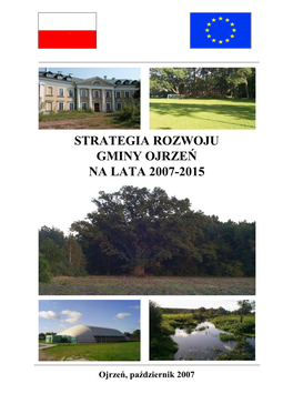 Strategia Rozwoju Gminy Ojrzeń Na Lata 2007-2015