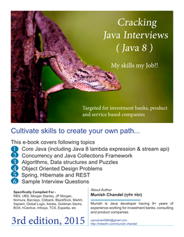 Cracking Java Interviews ( Java 8 )