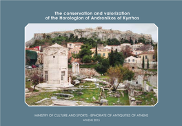 The Conservation and Valorization of the Horologion of Andronikos of Kyrrhos