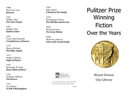 Pulitzer Prize