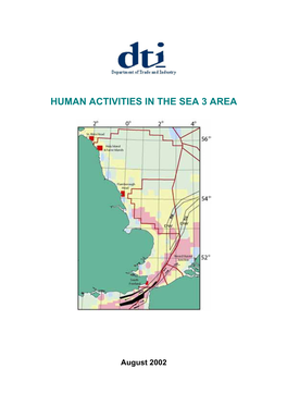 Human Activities in the Sea 3 Area