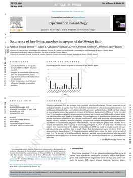 Occurrence of Free-Living Amoebae in Streams of the Mexico Basin