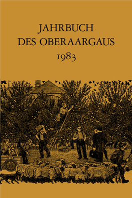 Jahrbuch Des Oberaargaus 1983