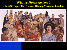 'Homo Sapiens'??