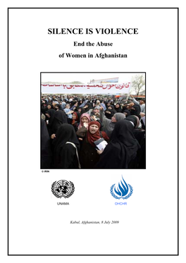 Violence Against Women in Afghanistan Is a Well Known, but Poorly Understood, Problem