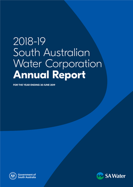 2018-19 South Australian Water Corporation Annual Report