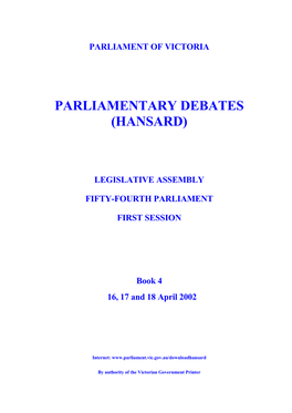 Book 4 16, 17 and 18 April 2002