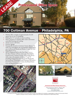 700 Cottman Avenue • Philadelphia, PA