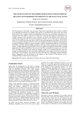 The Format of the Journal of the International