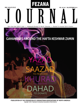 Fezana Journal