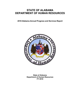 State of Alabama Department of Human Resources