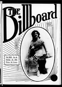 The Billboard 1912-10-19: Vol 24 Iss 45