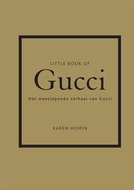 KOSMOS OMSLAG Little Book of Gucci Uitklap Def.Indd