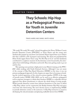 They Schools: Hip Hop As a Pedagogical Process for Youth in Juvenile Detention Centers