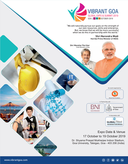 Vibrant Goa Global Expo and Summit 2019