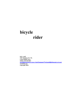 BICYCLE RIDER (From 30 YEARS of GOOD VIBRATIONS BOX SET: BEACH BOYS)