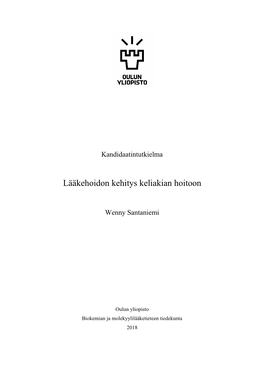 Lääkehoidon Kehitys Keliakian Hoitoon