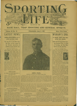 American League Schedule, 1907. Mrs