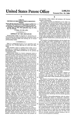 United States Patent Office Patented Oct