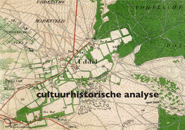 Cultuurhistorische Analyse Uddel