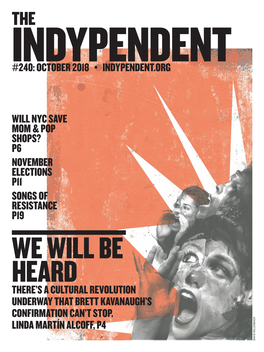 240: October 2018 • Indypendent.Org WILL Nyc Save