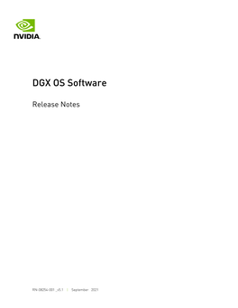 DGX OS Software