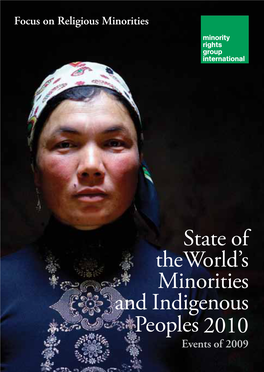 State of Theworld's Minorities and Indigenous Peoples 2010