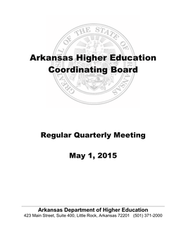 Arkansas Higher Education Coordinating Board