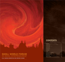 Skoll World Forum