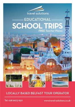 SCHOOL TRIPS FREE Teacher Places