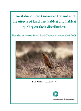 The Status of Red Grouse in Ireland and the Effects of Land Use, Habitat and Habitat Quality on Their Distribution
