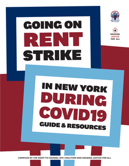 COVID-19 Rent Strike Toolkit Our Members Are Among Those Millions of New Yorkers Who Find Themselves in This Position — They Are Simply Unable to Pay Rent