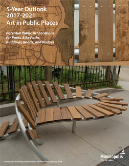 5-Year Outlook 2017-2021 Art in Public Places