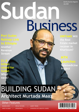 BUILDING SUDAN Architect Murtada Maaz