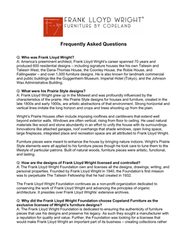 Frequently Asked Questions