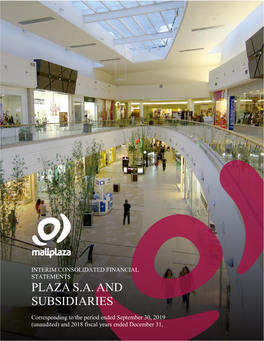 Plaza S.A. and Subsidiaries