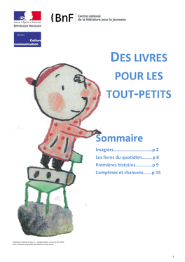 Des Livres Pour Les Tout-Petits