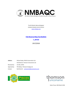 Reverse Ring Test Bulletin F RRT09