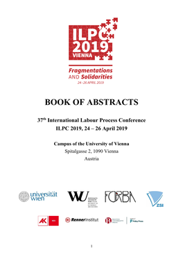 Book of Abstracts