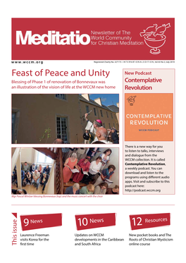 Feast of Peace and Unity