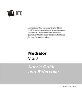 Mediator RDD